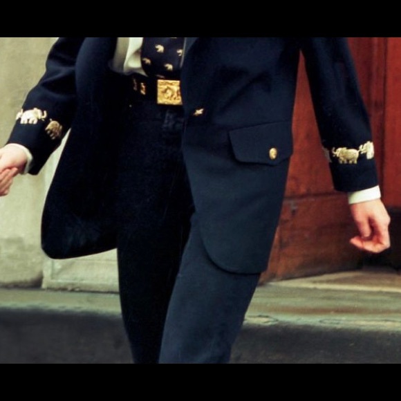 🐘 💕 1980s Gold Tone Chain Belt 💕🐘 - Picture 14 of 15